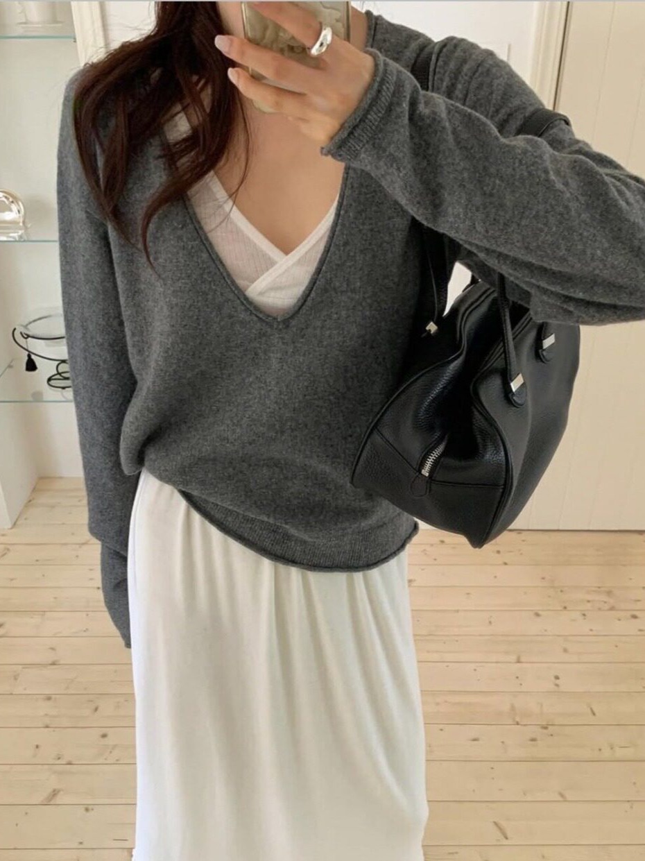 Resin Vat - Chic Autumn Winter Women's Knitted Sweater