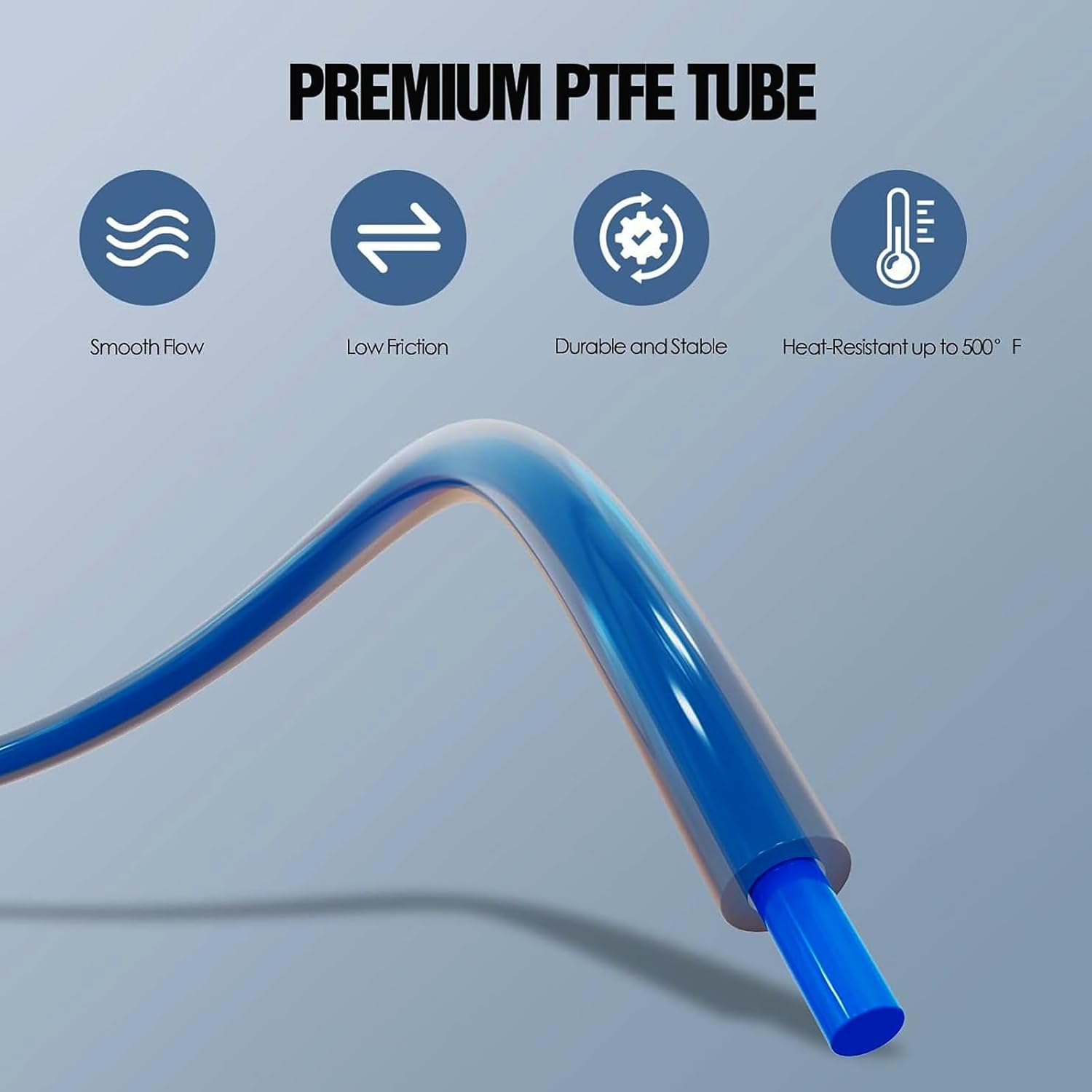 Ultra-Smooth PTFE Tube for 1.7 - Direct Drive Extruder recension och pris