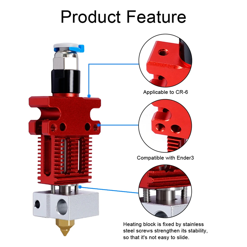 3D Printer Parts CR6 SE J-head - Direct Drive Extruder recension och pris
