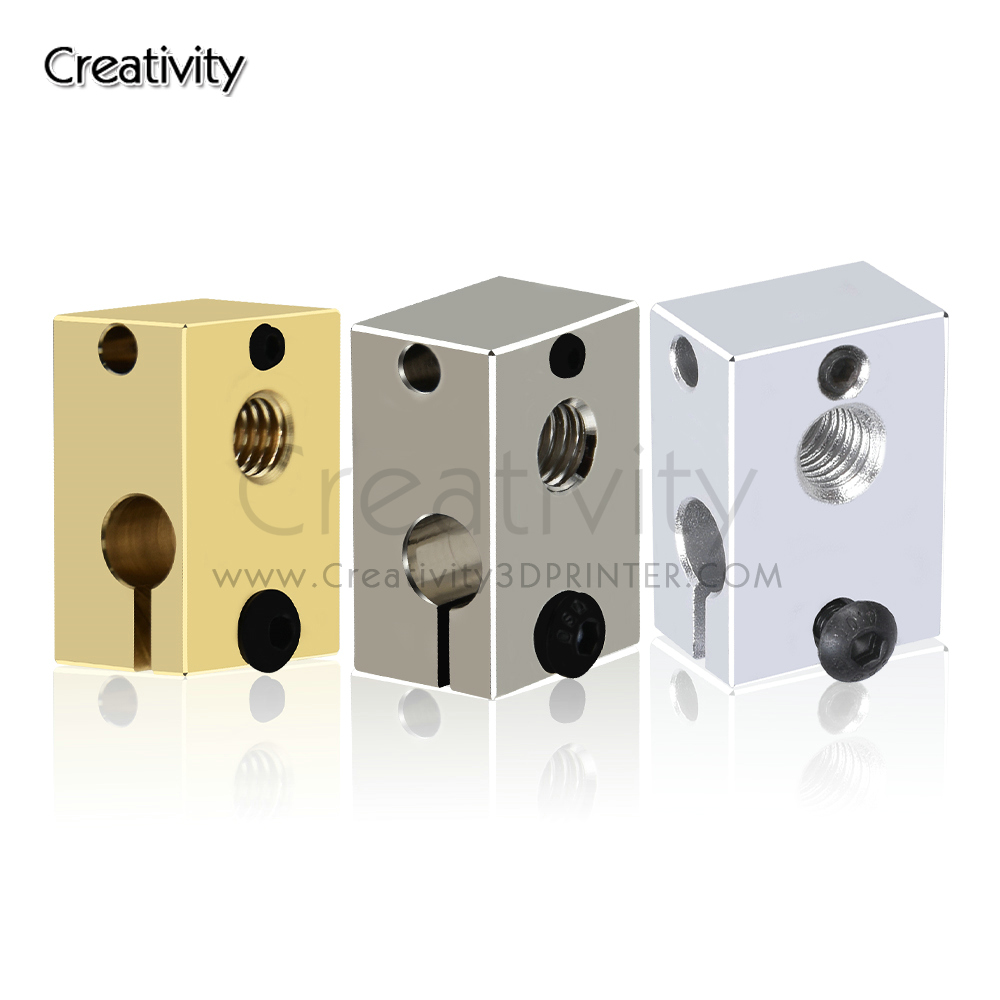 V6 PT100 Heater Block Plated C - Direct Drive Extruder recension och pris