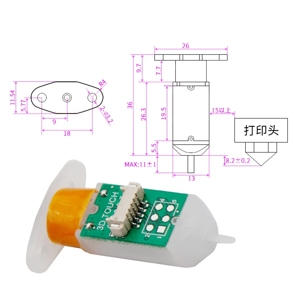 Automatic Bed Leveling Sensor  - Cr Touch recension och pris