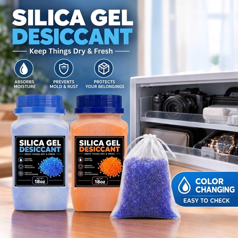 Indicating Silica Gel Desiccan - Enclosure 3D Printer recension och pris