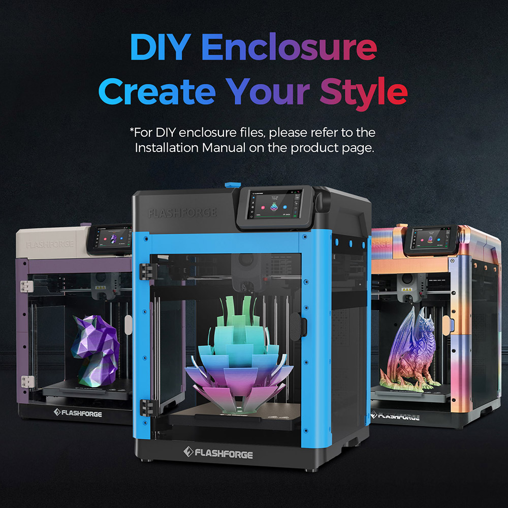 FLASHFORGE Enclosure Panel Kit - Enclosure 3D Printer recension och pris