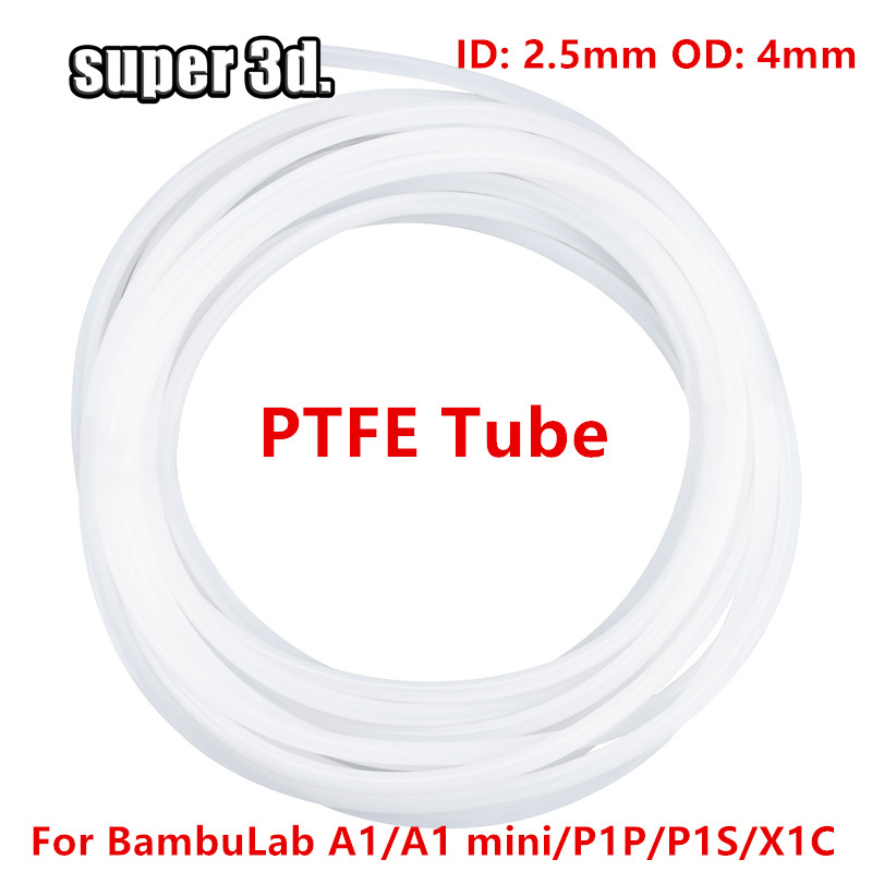 1/2/50M Bambu Lab PTFE Tube ID - Bowden Tube recension och pris