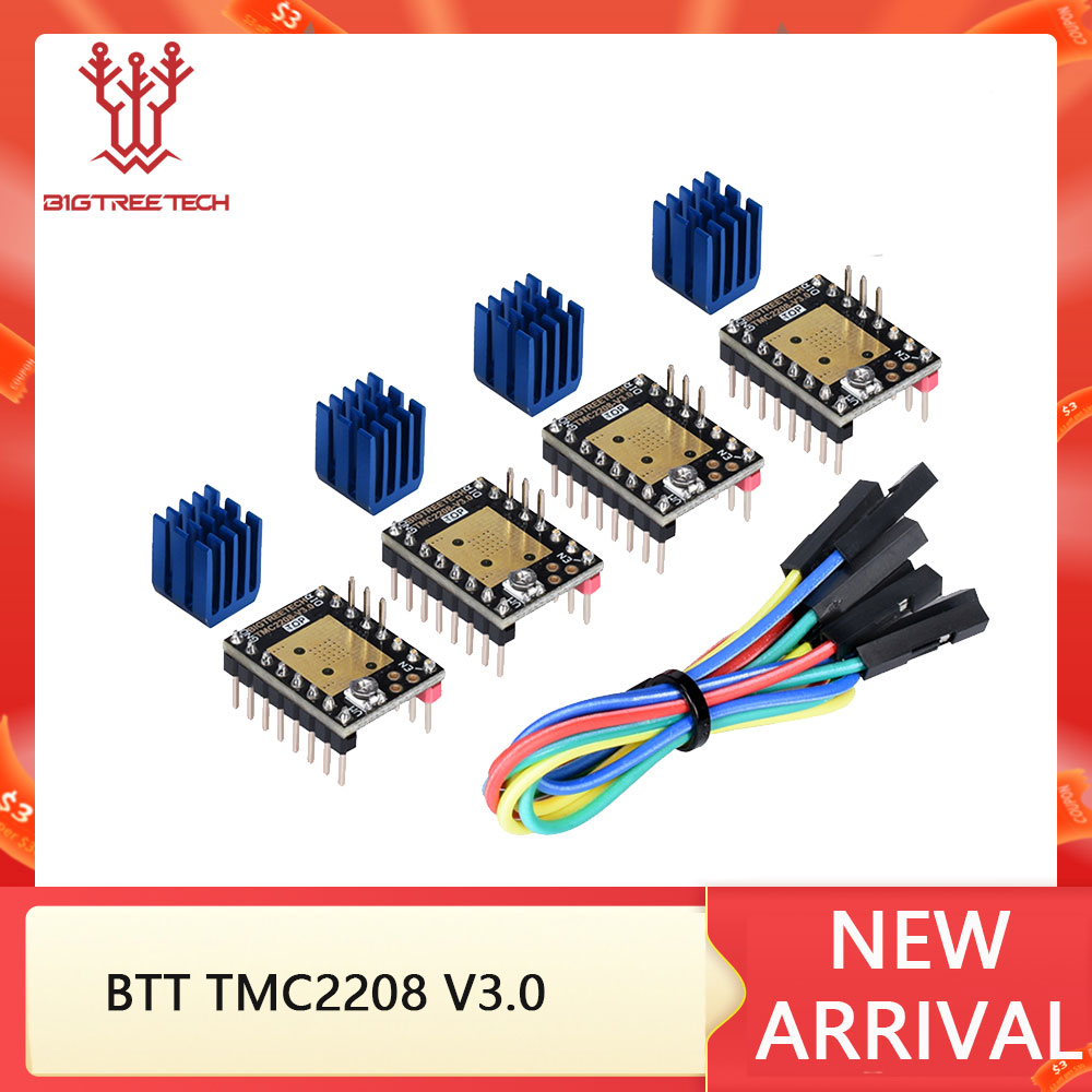 BIGTREETECH TMC2208 V3.0 Stepp - Mks Sgen recension och pris