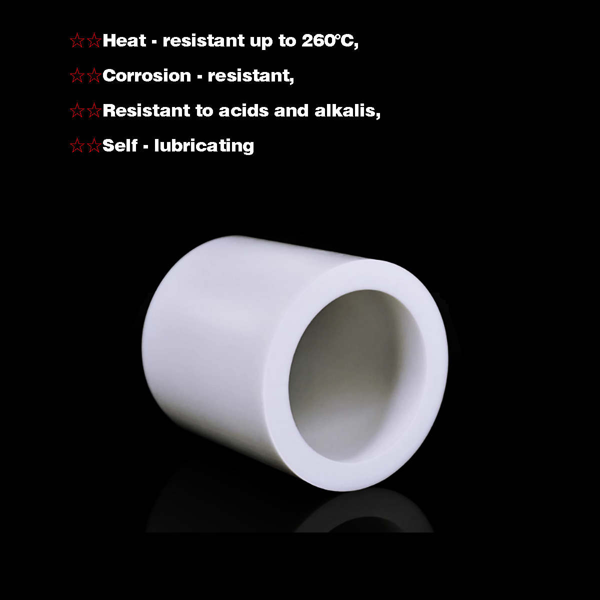 1Pcs ID 5-20mm White PTFE Tube - Ptfe Tube recension och pris