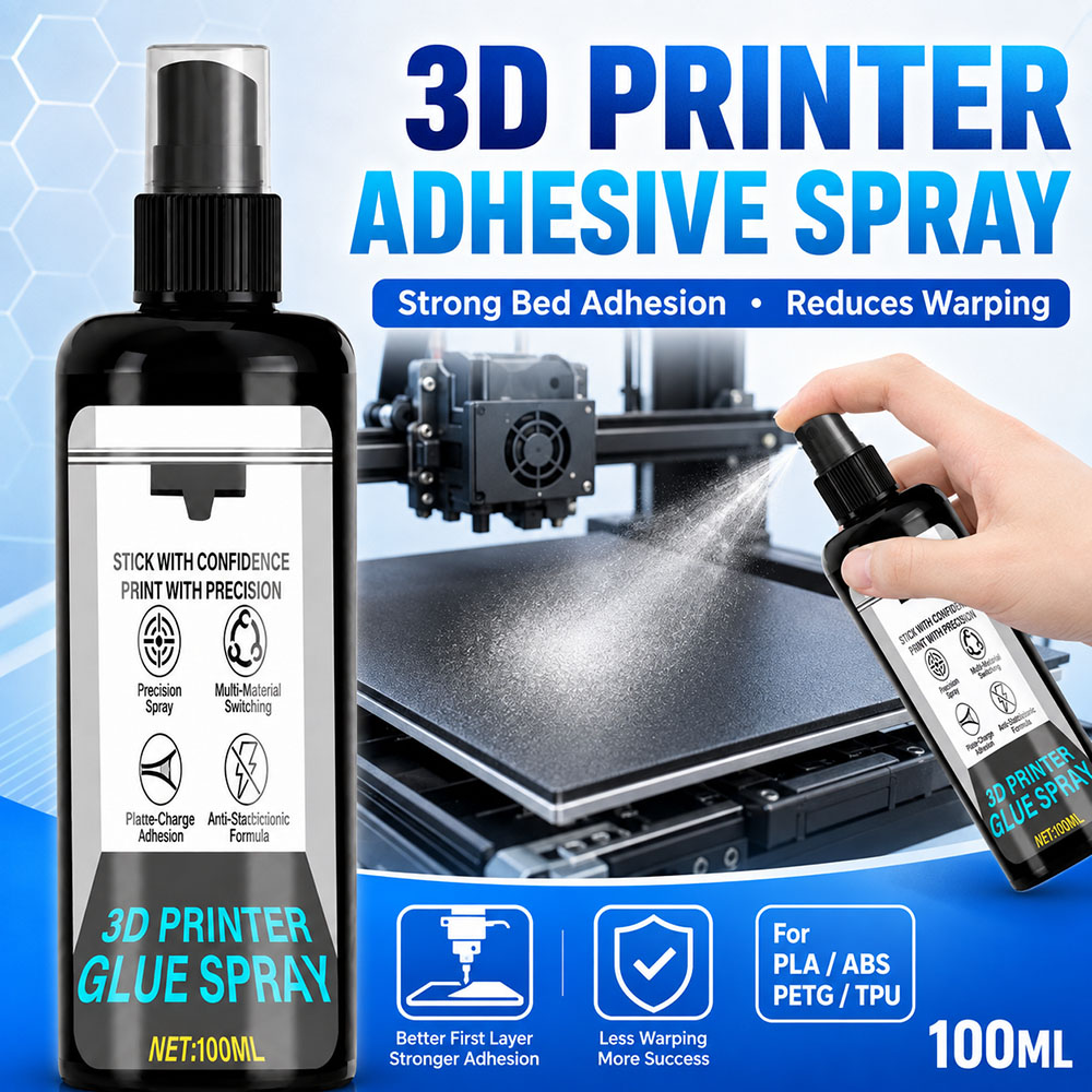 100/200ml Strong 3D Printer Ad - 3D Printer Bed recension och pris
