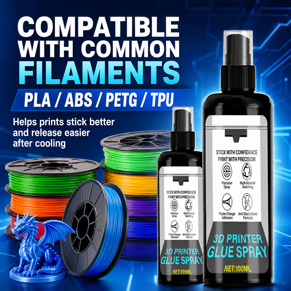 100/200ml Strong 3D Printer Ad - 3D Printer Bed recension och pris