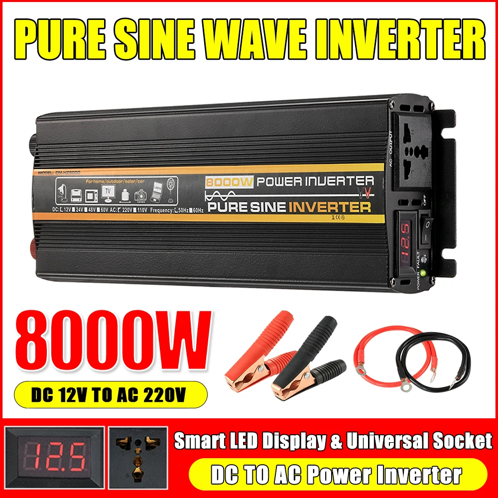 Pure Sine Wave Inverter 12V 24 - Resin Vat recension och pris