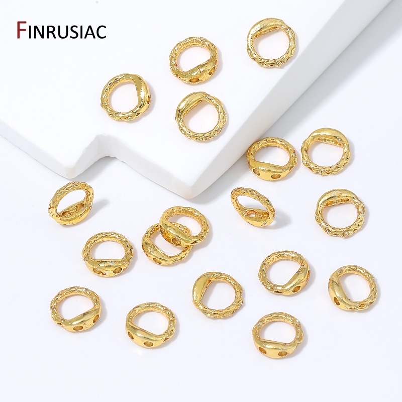 18K Gold Plated Brass Crimp Be - Nozzle Brass recension och pris