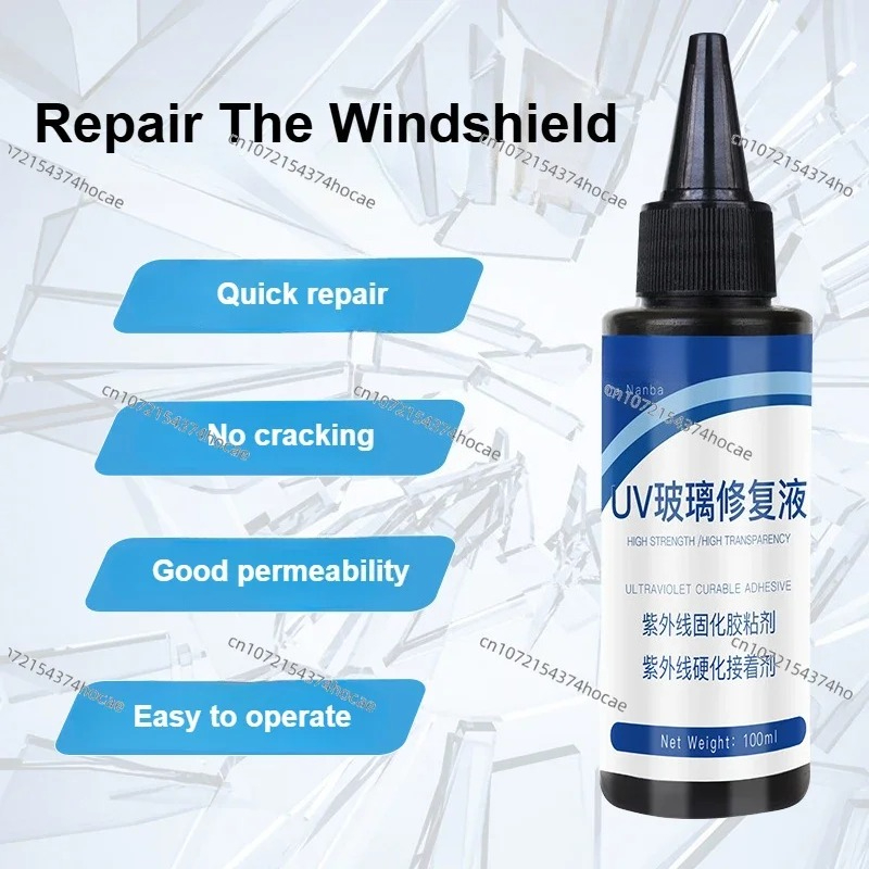 Auto Glass Windshield Repair T - Uv Resin recension och pris