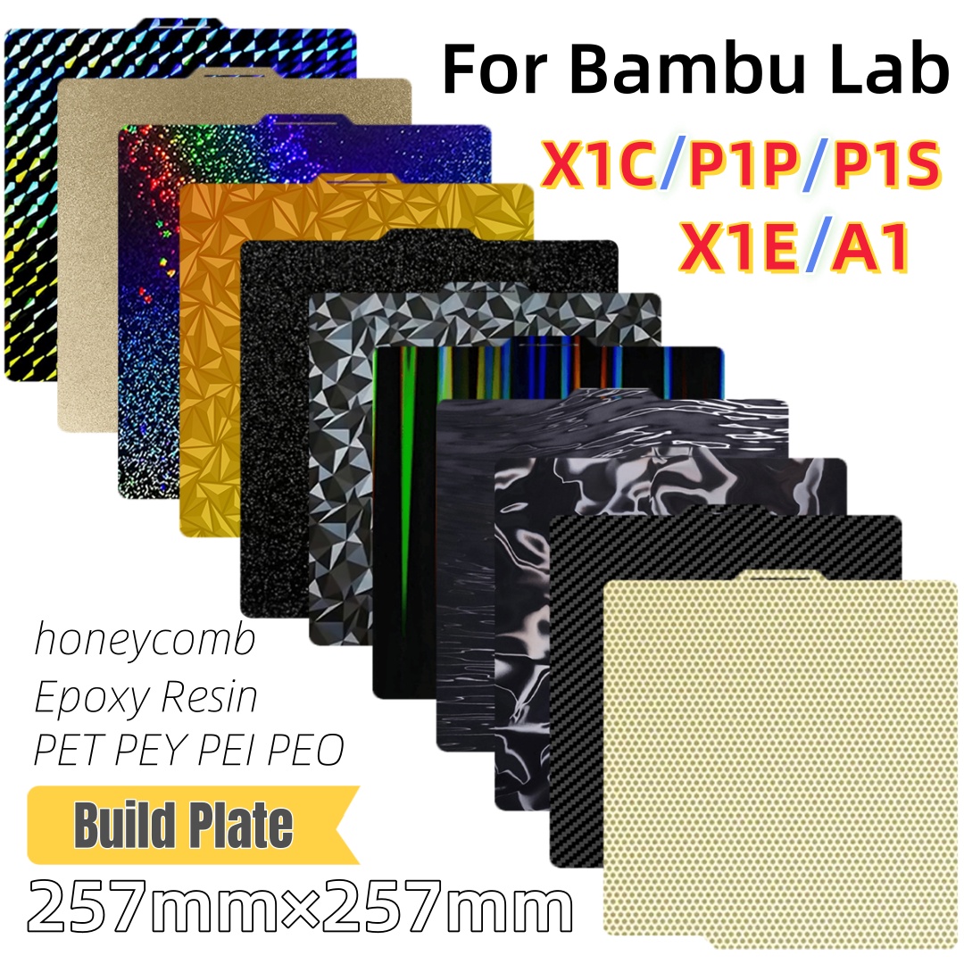 Build Plate 257x257 Spring Ste - Bowden Tube recension och pris