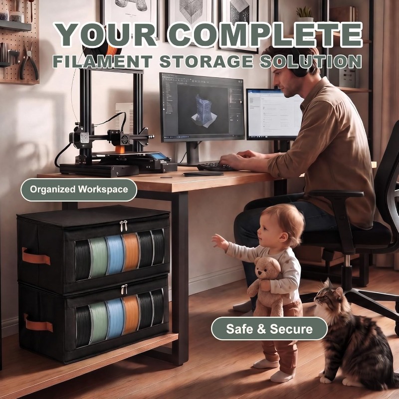 3D Printer Filament Storage Co - Enclosure 3D Printer recension och pris