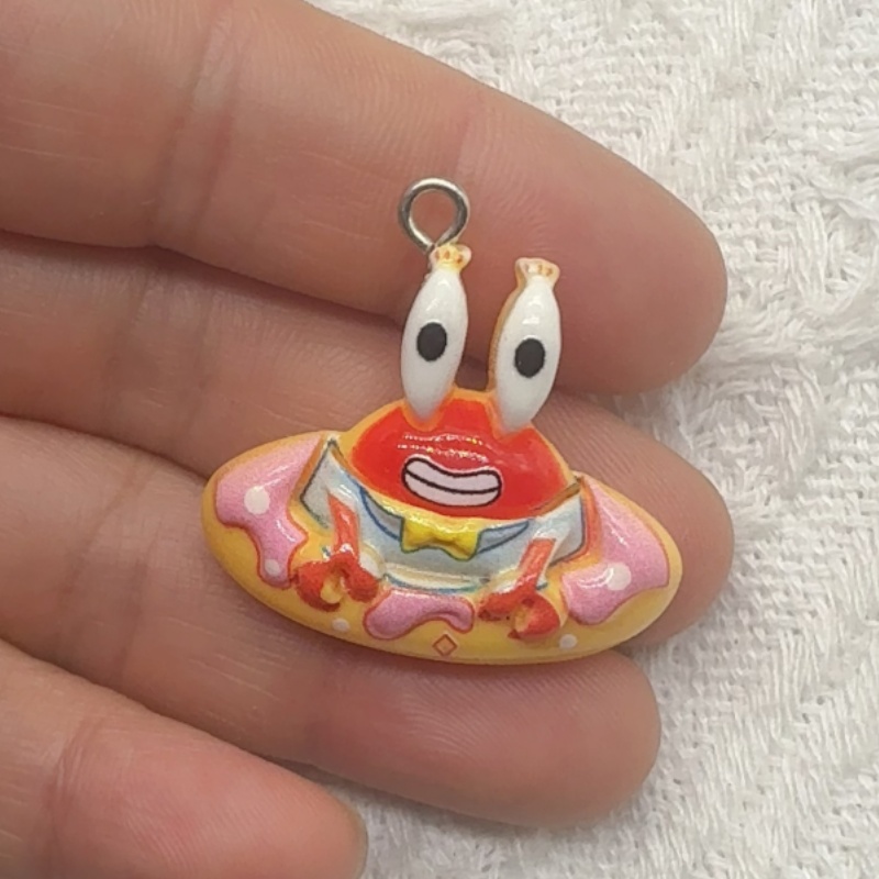 10pcs cartoon resin pendant, D - Resin recension och pris