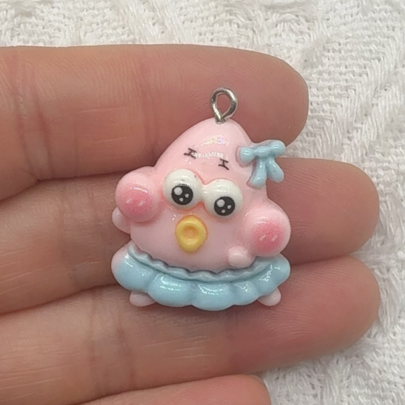 10pcs cartoon resin pendant, D - Resin recension och pris