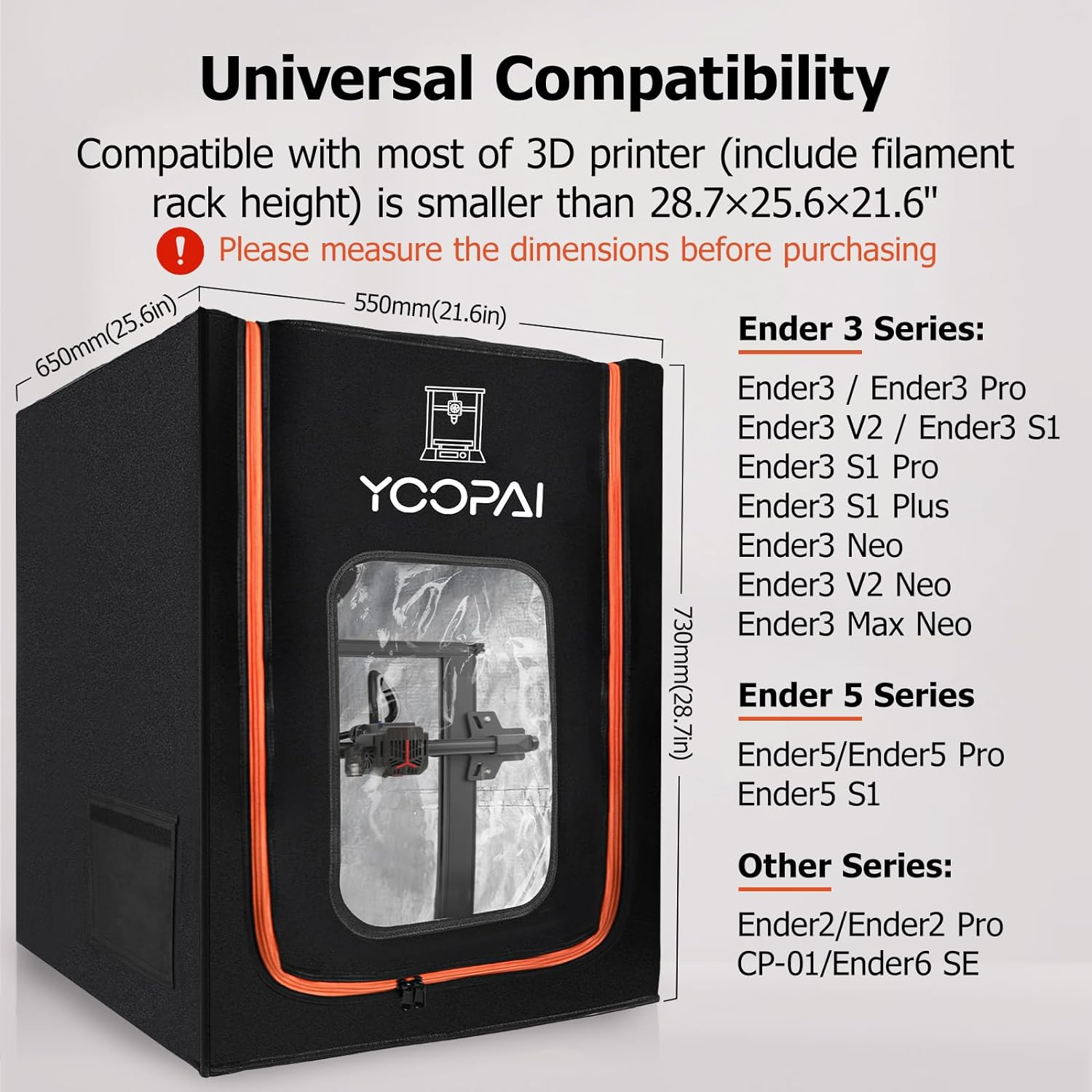 CREALITY YOOPAI 3D Printer Enc - Enclosure 3D Printer recension och pris