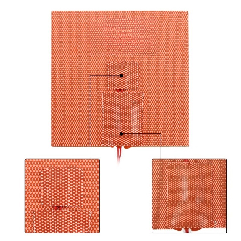 Silicone Rubber Adjustable Hea - 3D Printer Bed recension och pris
