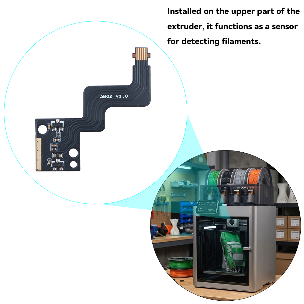 For Bambu Lab P2S Extruder Fil - Bowden Tube recension och pris